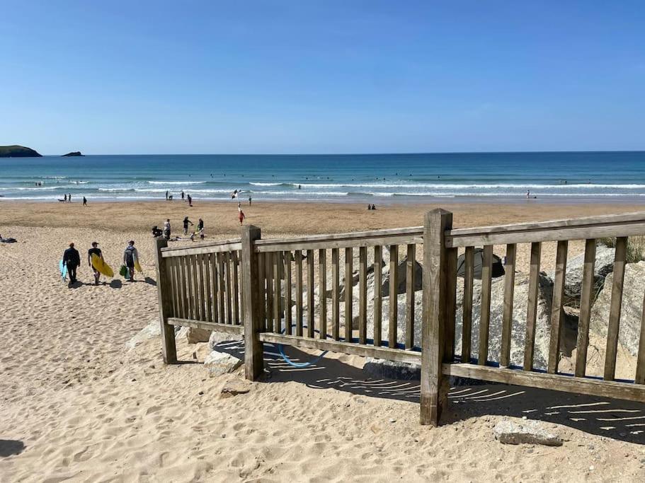 Modern Apartment, Fistral Beach New Quay Dış mekan fotoğraf
